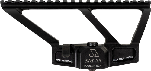 ARSENAL SCOPE MOUNT SM-23 7.625" PICATINNY RAIL BLACK - View 2