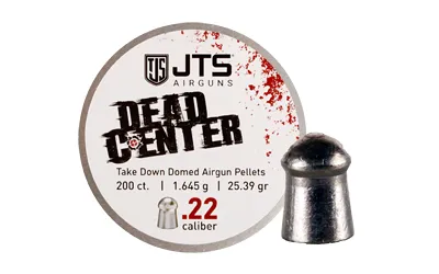 JTS Group Dead Center .22 Caliber 25.39 Grain Domed Pellets 200 Count - View 2