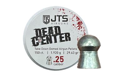 JTS Group Dead Center .25 Caliber 29.63 Grain Domed Pellets 150 Count - View 2