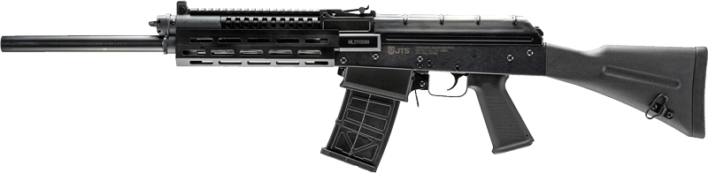 JTS M12AKT1ABL 12GA 5Rd MLOK Rail Black Tactical - View 2