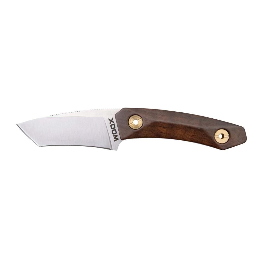 Woox BU.KNF040.01 Bad Boy Knife 2-3/4" Reverse Tanto Walnut Handle - View 2