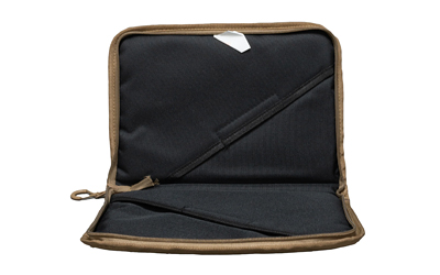 Pegasus PEG100-DE Tactical Pistol Case, Polyester, 12.5"x1.5"x8", Dark Earth - View 2
