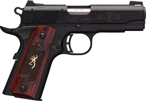 Browning 1911-22 Black Label Compact .22LR 3.625in 10rd Pistol 51852490 - View 2
