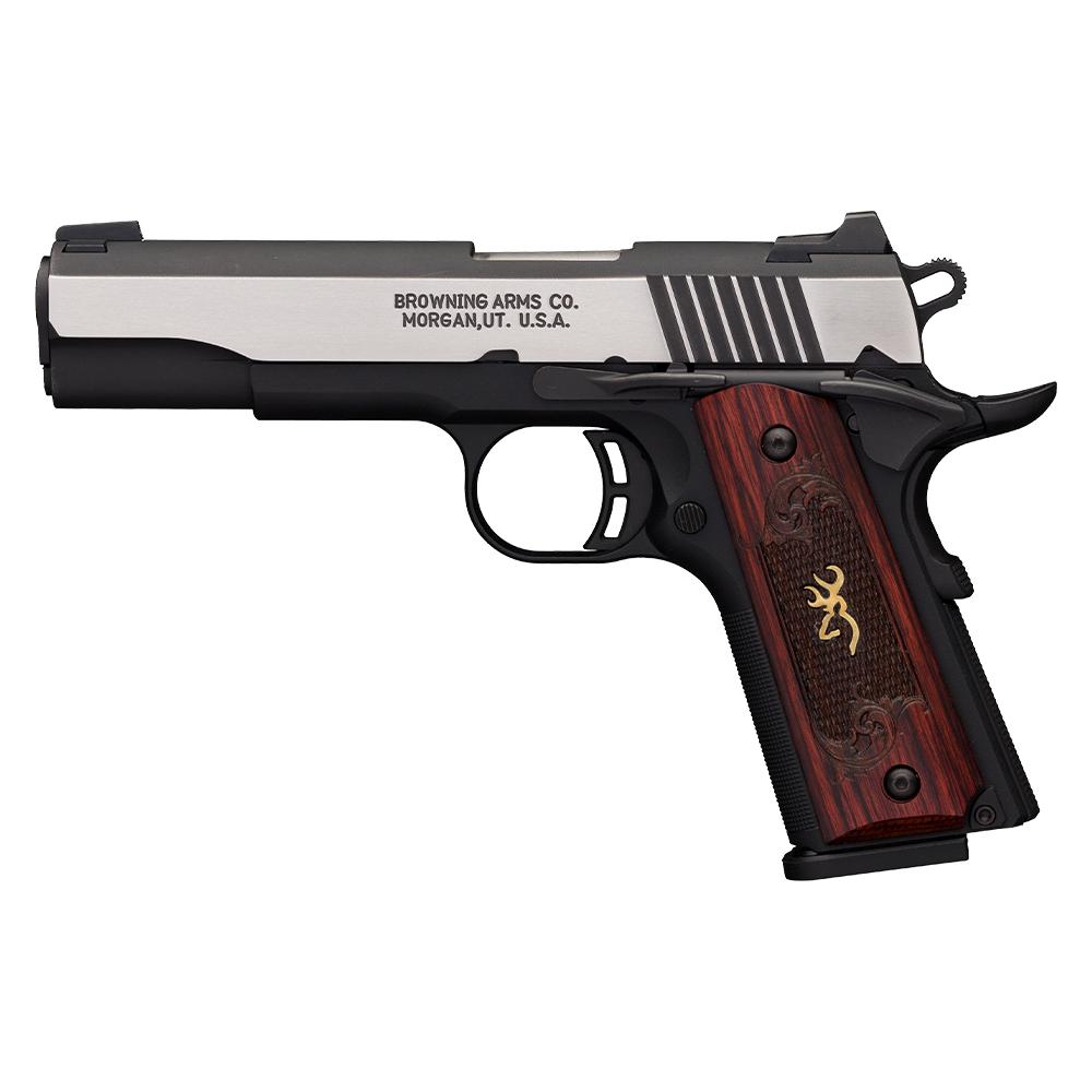 Browning 1911-380 Black Label Medallion Pro 380 ACP 4.25 in Matte 8 Round - View 2