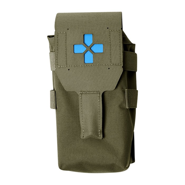 Blue Force Gear HW-TKN-SMALL-ESS-RG Trauma Kit, Ranger Green, MOLLE - View 2