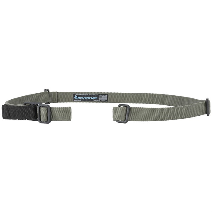 Blue Force Gear VCAS-125-OA-RG 2-Point Sling, Green, Molded Acetal Adjuster - View 2