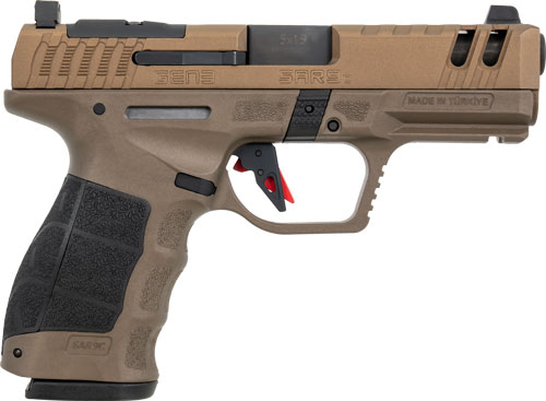 SAR USA SAR9CG3BR SAR9 C Gen3 Compact Frame 9mm Luger 15+1 4" Black... - View 2