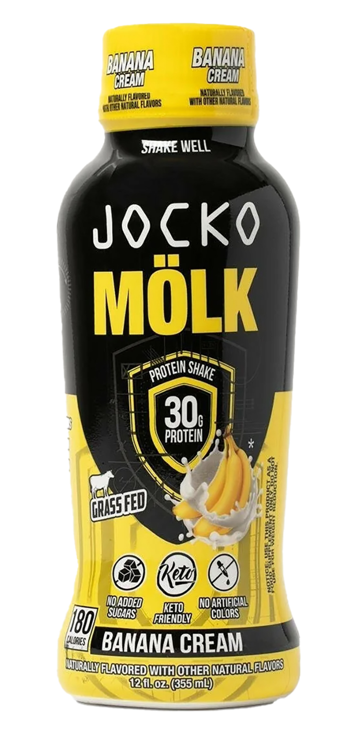 Jocko Fuel 29090 Banana Cream Protein Shake 12oz 12Pack - View 2