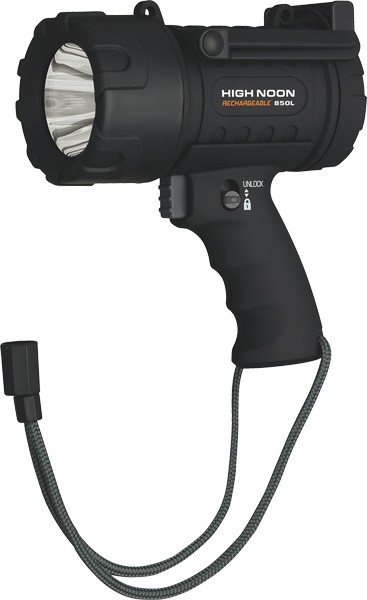 Browning High Noon 3717765 USB Spotlight 6.63 in Black 915 Lumens - View 2