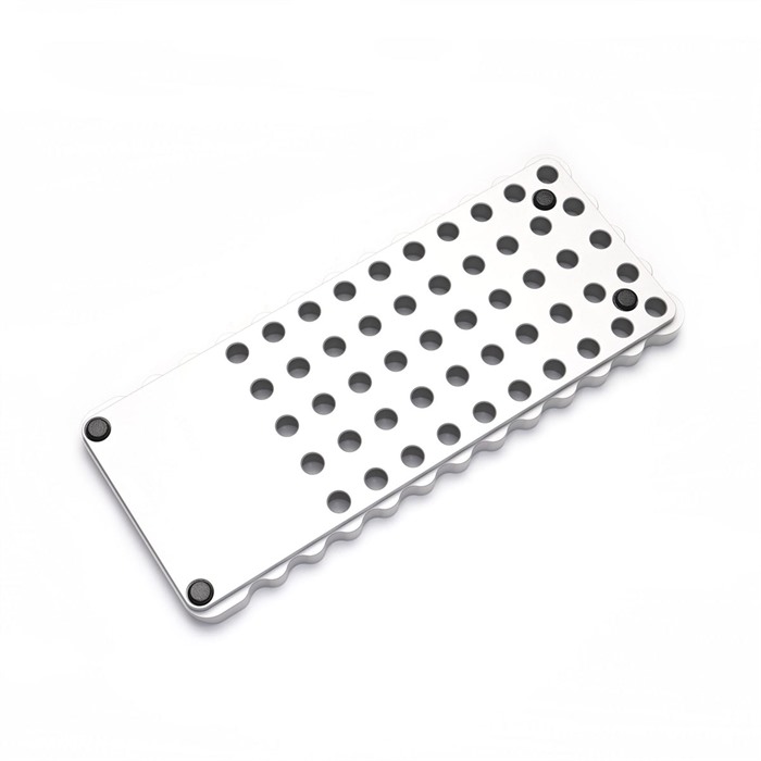 Area 419 BILLET LOADING BLOCK 0.452" CLEAR ANODIZED - View 2