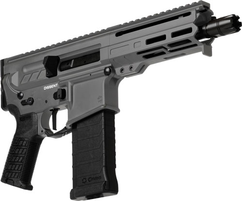 CMMG DISSENT Mk4 5.7x28mm AR Pistol 6.5" Tungsten - View 2