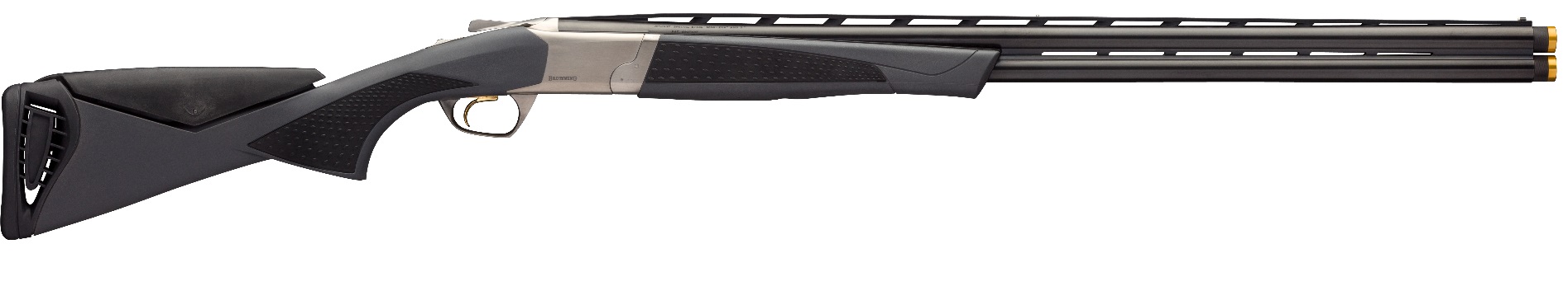 Browning Cynergy CX 12 Gauge Shotgun with 28" Barrel, 3" Chamber, 2rd Capacity, Silver Nitride Finish & Charcoal Gray Adjustable Comb Stock - View 2