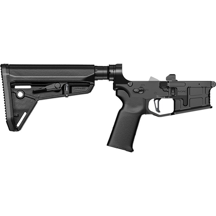 Radian Weapons R0848 ADAC-15 Rifle Lower Black Billet Aluminum 7075-T6 Talon 45/90 Ambi Safety Enhanced Takedown Pin Set COMPLETE LOWER  - View 2
