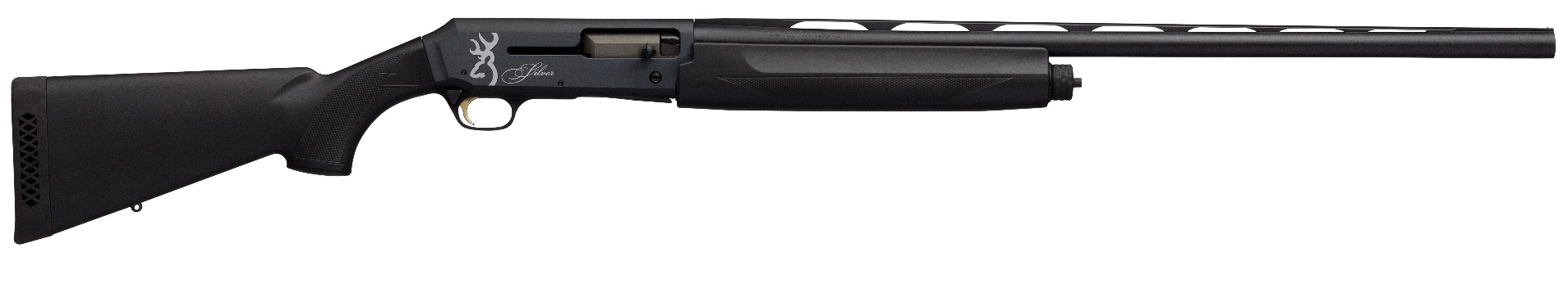 Browning Silver Field 12 Gauge 26" 3.5" 4+1, Alloy Receiver, Two-Tone Gray/Black Finish, Synthetic Stock - View 2