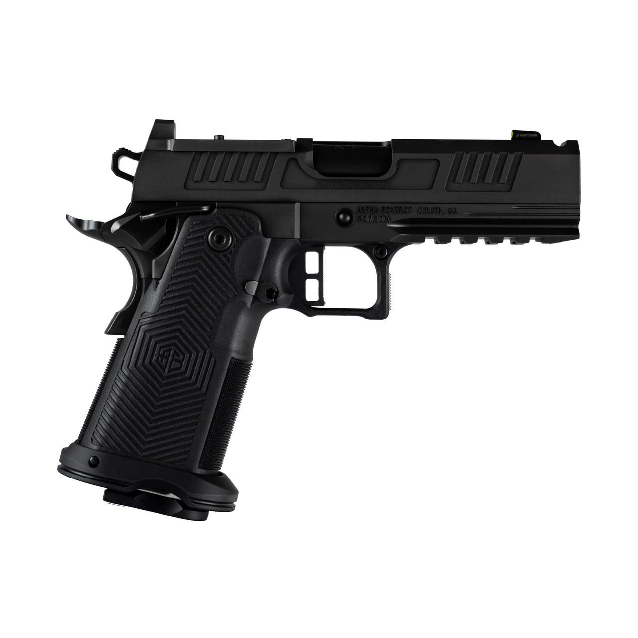 Alpha Foxtrot AF1911-Romulus 9mm 4.25" Ported DLC Black - View 2