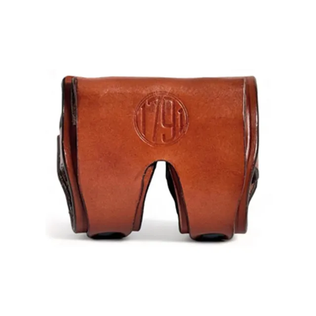 1791 Gunleather RVSLDCBRA Double Speed Loader Carrier Brown Steerhide - View 2