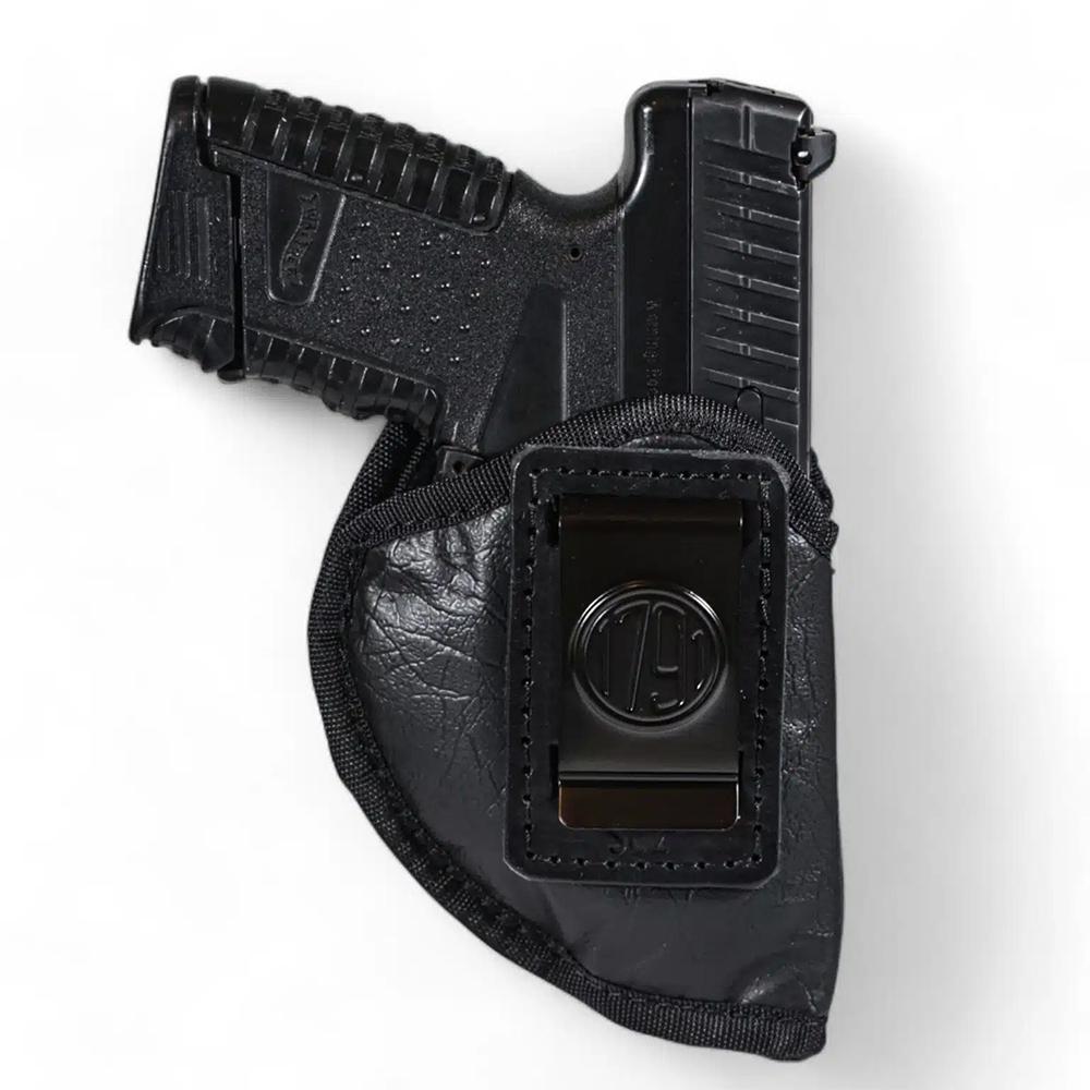 1791 Gunleather ECOSC2BLKR EcoCarry Sub-Compact IWB Medium Black RH - View 2