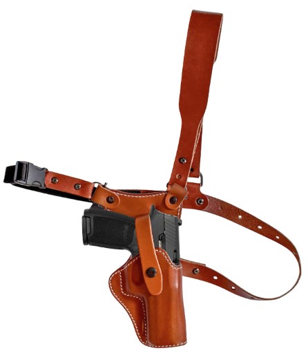 1791 Gunleather PFC-2.4-CBR-R Optic Ready Holster Brown RH - View 2