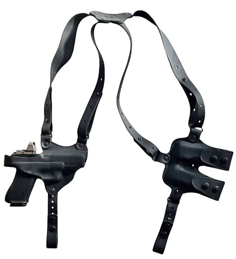 1791 Gunleather NSS-2.1-SBL-V-R Optic Ready Glock Shoulder Holster RH - View 2