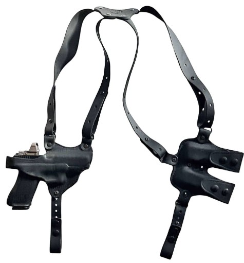 1791 Gunleather NSS-2.4-SBL-V-R Optic Ready Holster Sig P320 Vertical RH - View 2