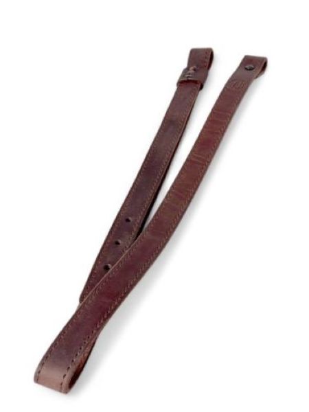 1791 HNTSSSBRWA Simple Strap Rifle Sling, 36"-44" Oiled Brown Leather - View 2