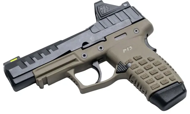 Kel-Tec P15 Viridian RFX11 9mm 4 In Tan 15+1 - View 2