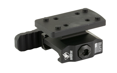 American Defense AD-TR-LW-10-STD QD Mount, Co-Witness, RMSc, Black Anodized - View 2