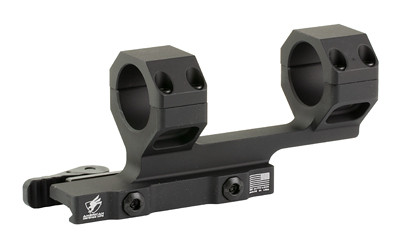 American Defense AD-DELTA-C-M-30-STD Quick Detach 30mm Scope Mount Black - View 2