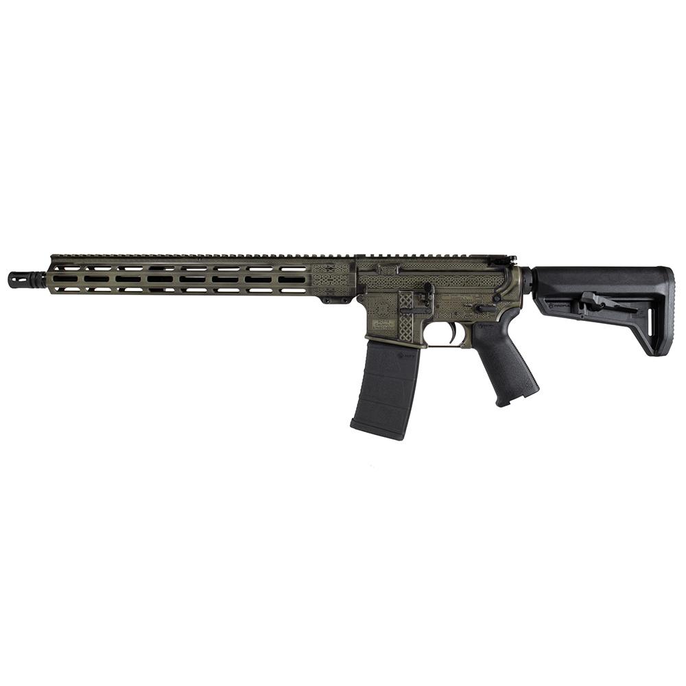 Shark Coast "Celtic Deluxe" AR-15 Rifle 5.56mm NATO 30rd Magazine 16" Ba... - View 2