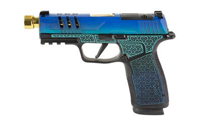 Sig Sauer P365 XMacro 9MM 3.7" Gold Threaded Barrel Galactic June Bug Optic Ready Sub-Compact Pistol with XRAY3 Sights, 17Rd Magazines - 365 - View 2