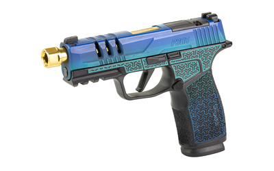 Sig Sauer P365 XMacro 9MM 3.7" Gold Threaded Barrel Galactic June Bug Optic Ready Sub-Compact Pistol with XRAY3 Sights, 17Rd Magazines - 365 - View 4
