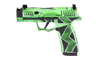 Sig Sauer 300-258-0421-14 XMacro 9MM 3.1" Optic Ready 17 Rds Dayglow Green - View 2