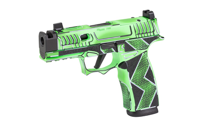 Sig Sauer 300-258-0421-14 XMacro 9MM 3.1" Optic Ready 17 Rds Dayglow Green - View 4