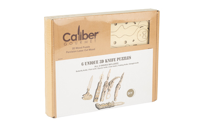 CAMP CBG-PZ-03K Wood Knives Puzzle Set of 6 - View 2