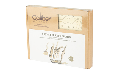 CAMP CBG-PZ-03K Wood Knives Puzzle Set of 6 - View 3