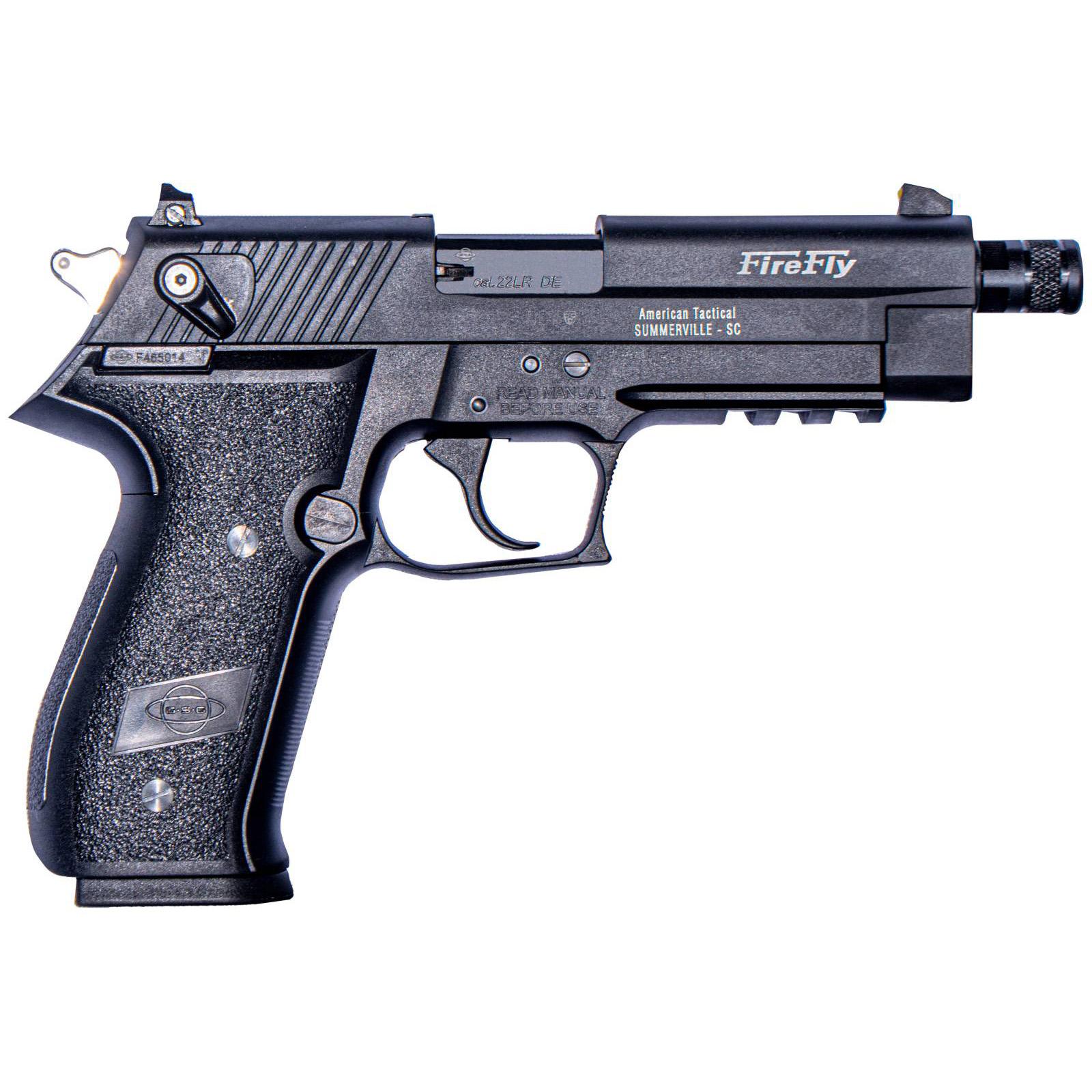 ATI GSG Firefly .22LR 4 inch Threaded Barrel Black 13 Round Semi Auto - View 2