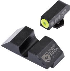 Night Fision Set Sq Front/U-Notch Rear for Glock - View 2