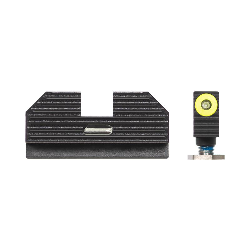 NIGHT FISION Costa Ludus for Glock 17/19/34 Sight Set (GLK-001-010-YGXG) - View 2