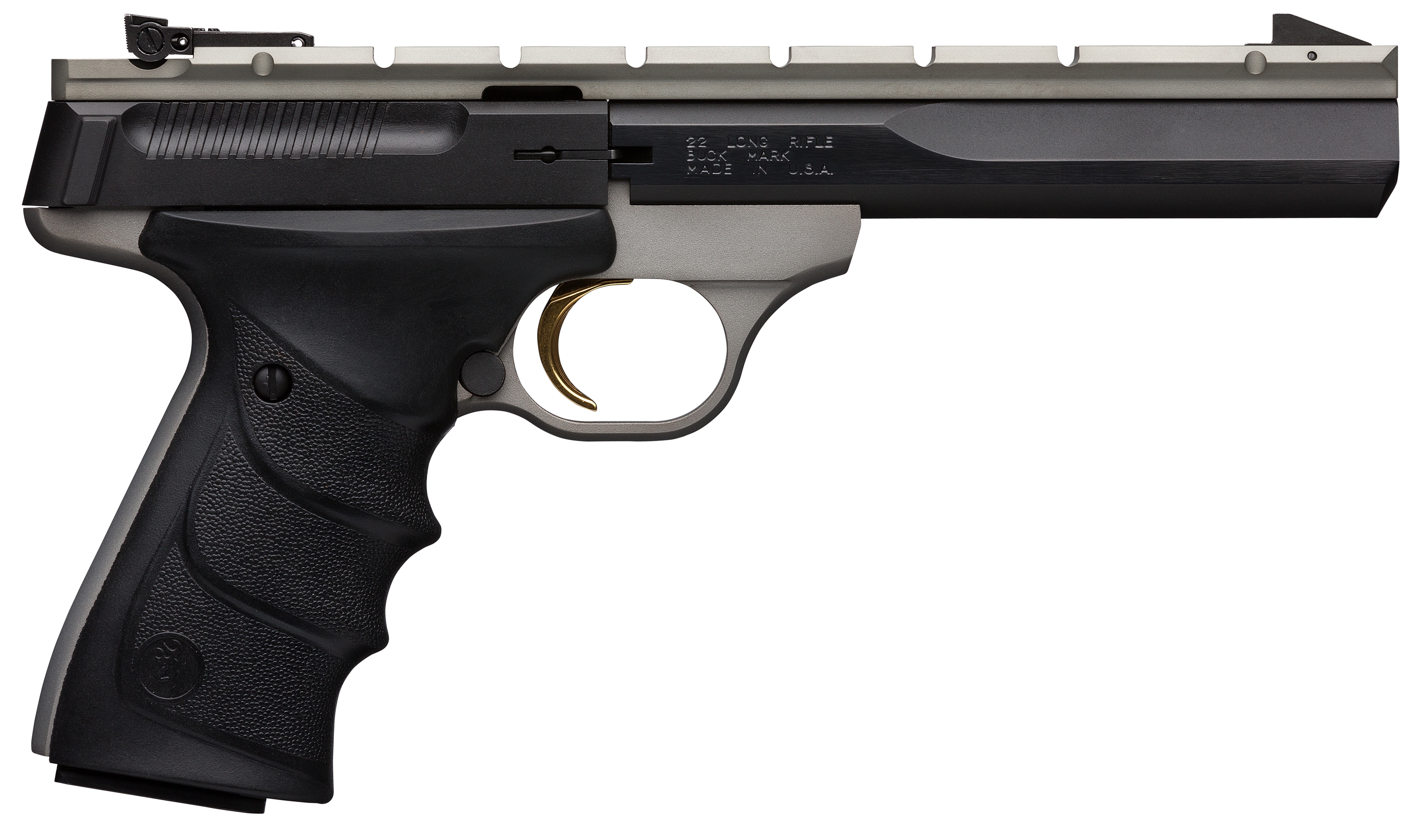 Browning Buck Mark Contour 22 LR 5.5 in Barrel Gray 10+1 Semi-Auto - View 2