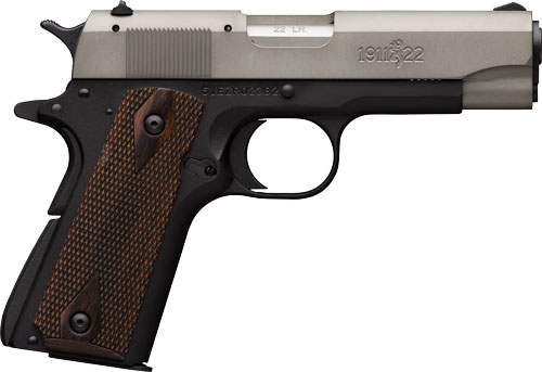 Browning 1911-22 A1 22 LR 4.25 in Stainless Steel Barrel 10+1 Capacity - View 2