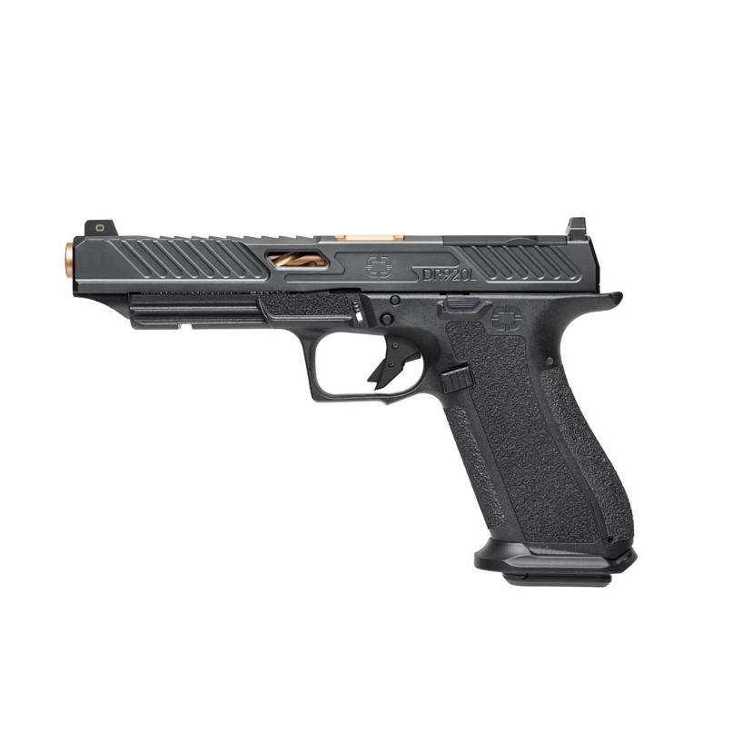 Shadow Systems DR920L Elite 9mm Optic Pistol, Black/Bronze, 17+1 Capacity - View 2