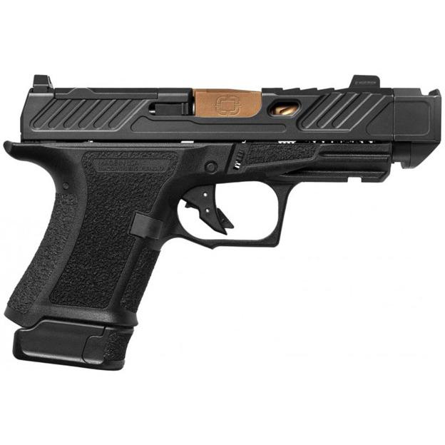 Shadow Systems CR920P Elite Slide Optic Pistol 9mm 3.41" Black Frame Bronze Compensated - View 2