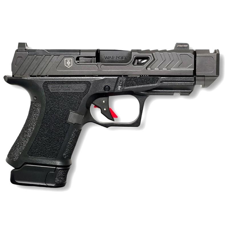 Shadow Systems CR920 War Poet 9mm 3.75" Compensated Optic Ready Black - View 2