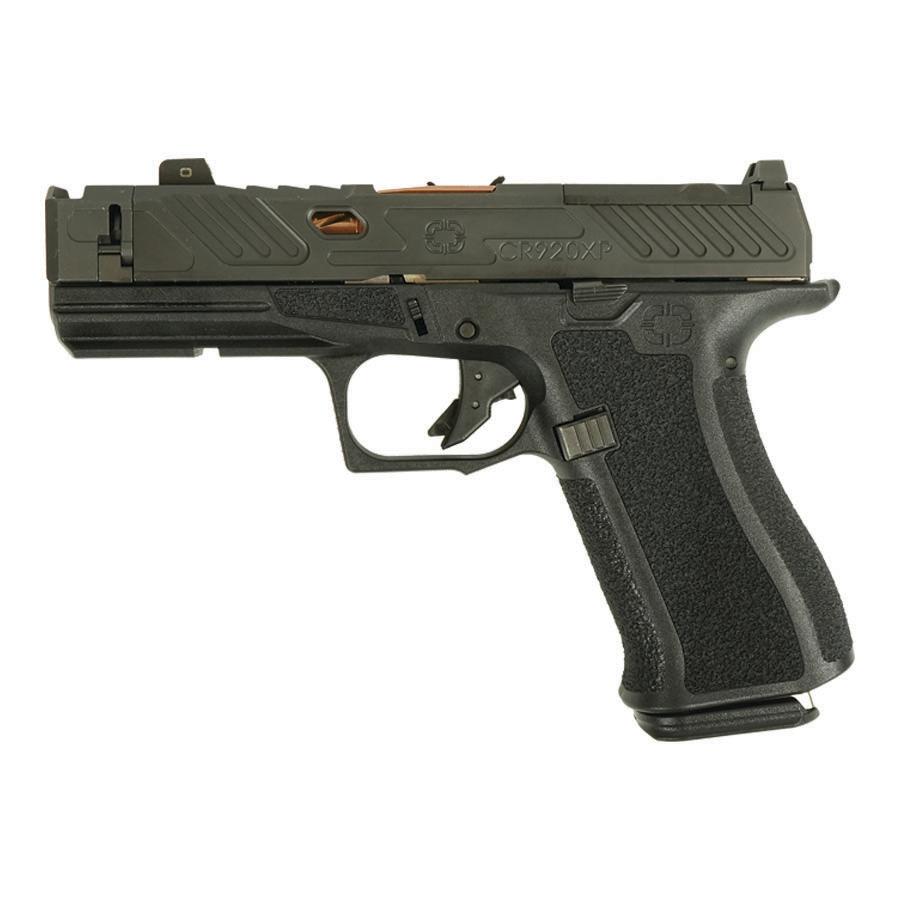 Shadow Systems CR920XP Elite 9mm 3.65" Bronze Barrel, Optic Ready, 15 Rd - Black - View 2