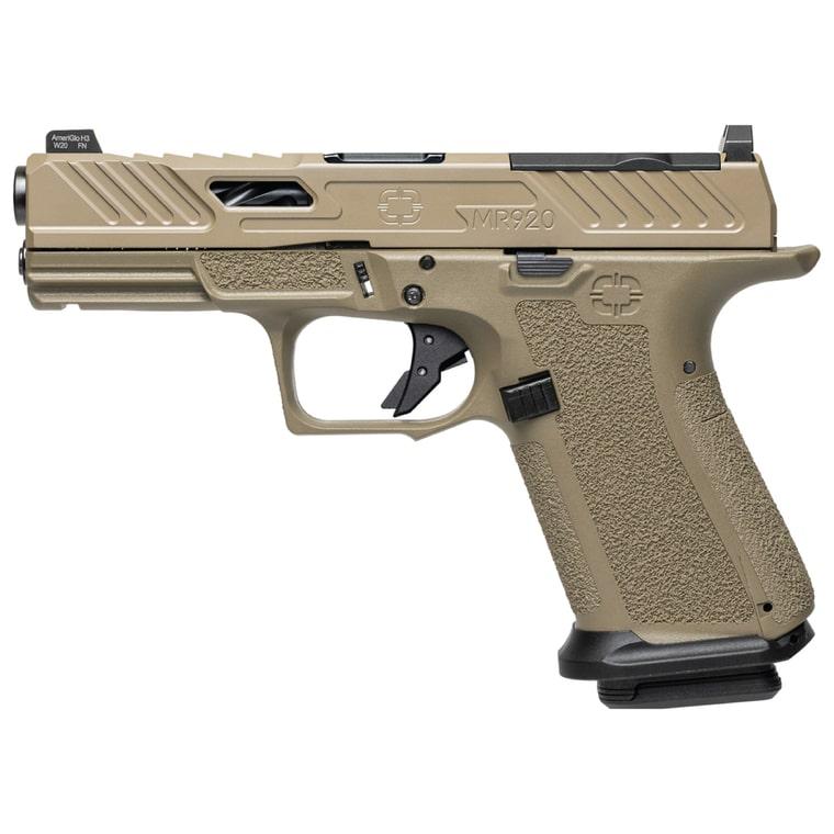 Shadow Systems SS-1052-CA MR920 9mm Pistol 10+1 Tritium Sight FDE - View 2
