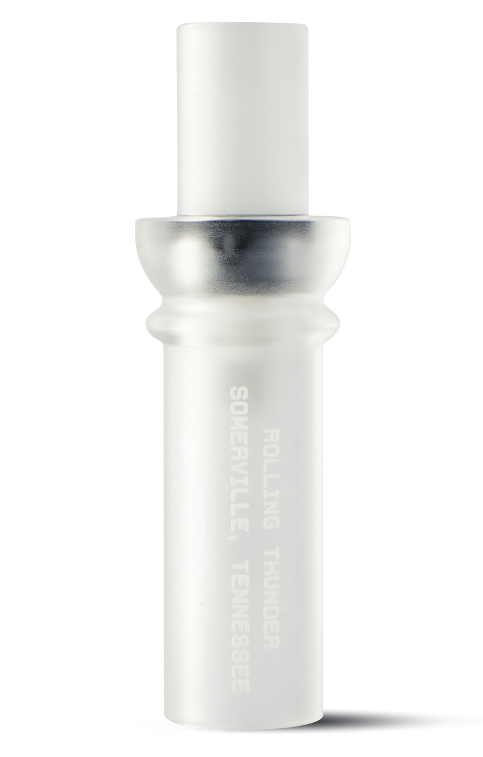 Rolling Thunder DC212CF Two Stroke Double Reed Duck Call Frost Acrylic - View 2