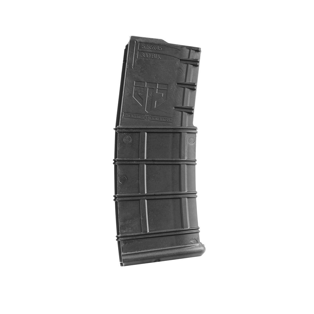 Elite Tactical Systems Gen 2 AR-15 Rifle Magazine Coupled Black Nylon 5.56 30/rd 2/ct - View 2
