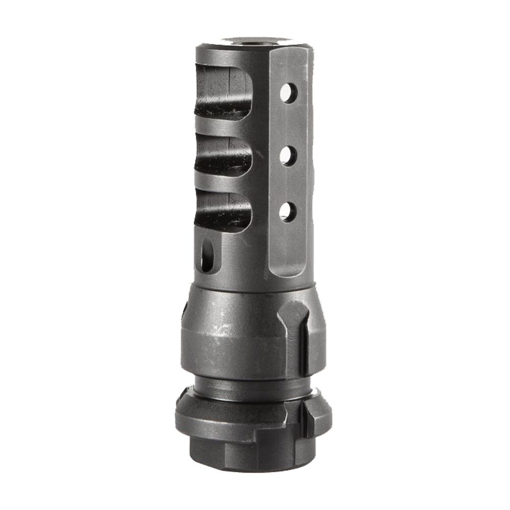 Dead Air DA103 KeyMount Muzzle Brake .338 Black 3/4x24 - View 2