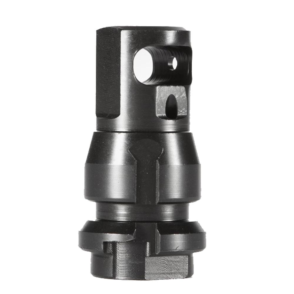 Dead Air Armament Key Mount Muzzle Brake Blk 1/2 X 28 Threads .38 Bore - View 2
