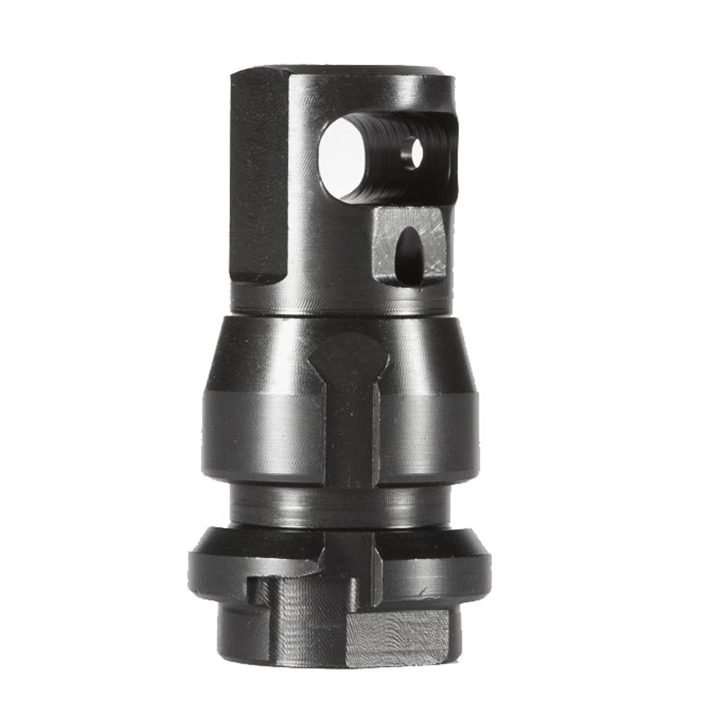 Dead Air Armament DA111 Micro Muzzle Brake .38 Caliber 5/8 in 24 Matte Blac - View 2